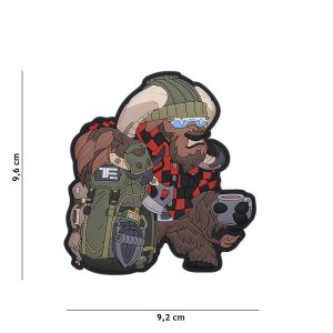 TF-2215 Embleem 3D PVC Bushcraft Ox Nr.2 #23012