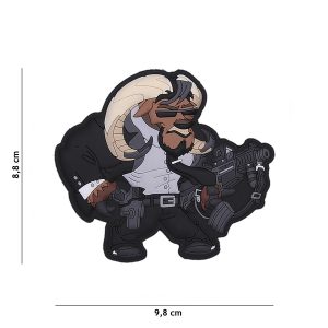 TF-2215 Embleem 3D PVC Wick Ox Nr.6 #23016