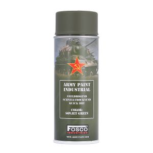 Spuitbus leger verf 400 ml - Sovjet Groen