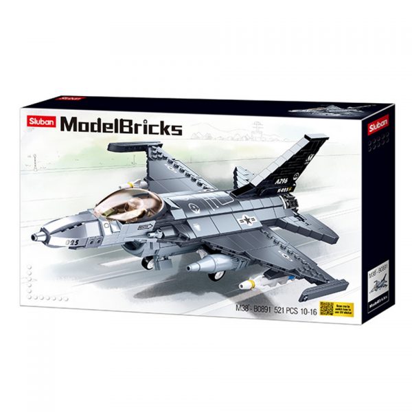 413311 Sluban Falcon fighter M38 B08911 <big>Sluban is hét merk met leger gerelateerde bouwsets. Sluban is een van de weinige aanbieders van bouwstenen die legerartikelen in haar assortiment heeft. Het voordeel van Sluban is dat het ook compatibel is met andere grote bouwsteenmerken, je hoeft je dus geen zorgen te maken dat sluban niet past op je andere bouwsteenmerken.</big> <big><strong>Inhoud set:</strong> Aantal minifiguren: 1 Aantal blokjes: 521 Doosafmeting (BxHxD): 47.5 x 28.5 x 6.7 cm Moeilijkheidsgraad: moeilijk (vanaf 10 jaar)</big>