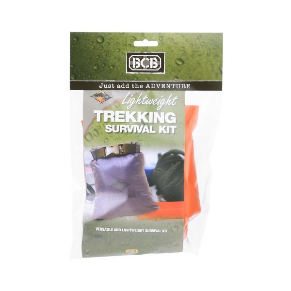469456 BCB Trekking essentials kit CK700 <ul> <li><strong>Afmeting tas:</strong> 160 x 230 mm</li> <li><strong>Gewicht:</strong> 253 g</li> <li><strong>Materiaal:</strong> Gesiliconiseerd ripstop nylon met PU-coating</li> <li><strong>Kleur tas:</strong> Oranje</li> </ul> <hr /> <h3><strong>Waarom kiezen voor de BCB Trekking Essentials Kit CK700?</strong></h3> ✔ <strong>Lichtgewicht en compact:</strong> Perfect voor hikers, trekkers en survivalenthousiastelingen. ✔ <strong>Veelzijdige inhoud:</strong> Bevat 13 essentiële tools voor uiteenlopende situaties. ✔ <strong>Waterdicht en duurzaam:</strong> Houdt je uitrusting beschermd tegen regen en vocht. ✔ <strong>Geschikt voor verschillende activiteiten:</strong> Van langeafstandswandelingen tot noodsituaties. ✔ <strong>Bewezen kwaliteit:</strong> Geleverd door BCB, een vertrouwde naam in de survival- en outdoorwereld. Met de <strong>BCB Trekking Essentials Kit CK700</strong> ben je voorbereid op elk avontuur, of je nu een trekking maakt, een survivaltraining volgt of simpelweg extra zekerheid wilt tijdens je outdooractiviteiten!
