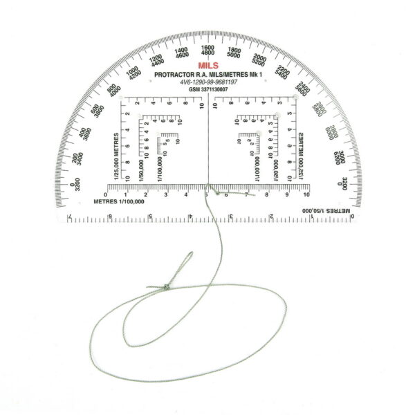 467300 BCB Military protractor 6 inch CD032 <big>Nauwkeurige 6 "RA Mils kaartlezer gradenboog Dit is een nauwkeurig hoekmeetapparaat van hoge kwaliteit.​ Uitgegeven aan militaire commandanten om zeer nauwkeurige kaartcoördinaten en richtingen / peiling van 6 cijfers en 8 cijfers uit te zetten Zeer handig hulpmiddel voor alle niveaus van kaartlezen en buitenactiviteiten. 5 cm RA Mils gradenboog gemaakt volgens militaire standaard Geleverd met harde coating en touwtje</big> <big><strong>Graduaties zijn in Mils</strong> (niet graden)</big> <strong>Afmetingen:</strong> 15 cm x 9,5 cm (5,9 x 3,7 inch)