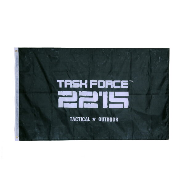 447307 Vlag Task Force 2215 <big>Vlag Task Force 2215</big> <big>Gemaakt van 100% polyester</big> <big><strong>Afmeting; </strong>1 X 1,5 m</big>