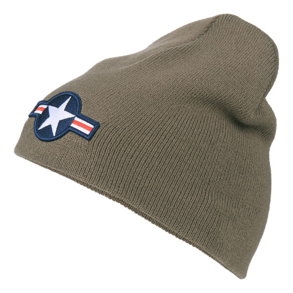 214300 2310 Beanie WWII5555 Beanie van 100% acryl US Olive.
