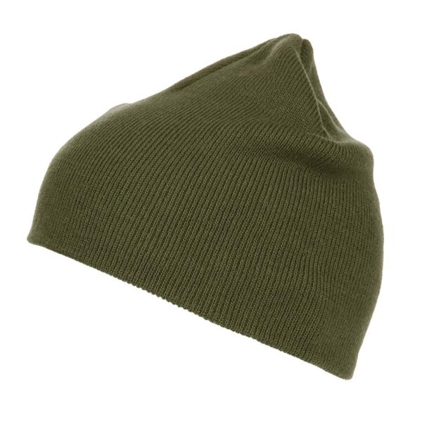 214300 Beanie Beanie van 100% acryl Groen.