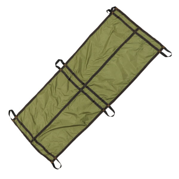 319395 BCB Vital Emergency aid carry sheet CT100S <big>De vitale draagtas voor noodhulp. Helpt bij de evacuatie van niet-ambulante patiënten uit gevaarlijke situaties en het verplaatsen van patiënten op en van ambulancebrancards.</big> <strong>Kenmerken:</strong> <ul> <li><big>Houdt tot 1.000 kg.</big></li> <li><big>Met het draaglaken kunnen maximaal zes personen de patiënt gemakkelijk verplaatsen met het gewicht gelijkmatig verdeeld tussen hen.</big></li> <li><big>100% ripstop nylon met PU-coating.</big></li> <li><big>Gemakkelijk schoon te maken en op te vouwen voor compacte opslag</big></li> <li><big>Kan worden opgerold of opgevouwen om de patiënt gemakkelijk op het draaglaken te kunnen verplaatsen en kan in krappe ruimtes worden gebruikt</big>.</li> </ul> <big><strong>Materiaal:</strong></big> <ul> <li><big>100% ripstop nylon met PU-coating</big></li> <li><big>1 "(2,54 cm) polyamide band</big></li> </ul> <big><strong>Afmetingen :</strong> 180 x 70 cm (70,8 x 27,5 ") ℮</big>
