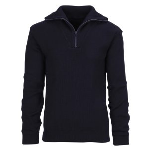 Schippers trui wol Blauw