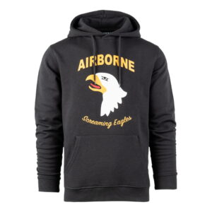 Hoodie 101st Airborne Eagle - Dark Grey