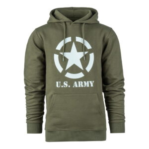 Hoodie Allied Star Groen
