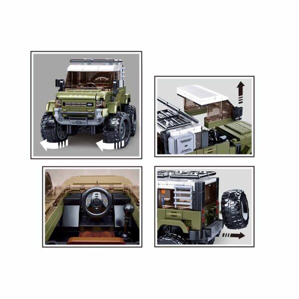413342 Sluban English SUV Attacker M38 B1015 161272 Sluban English SUV Attacker M38-B1015 #16127 - Leger Bouwset Ga op missie met de Sluban English SUV Attacker M38-B1015 #16127. Sluban staat bekend om haar leger gerelateerde bouwsets van hoge kwaliteit en deze SUV is een uitstekend voorbeeld. Laat je fantasie de vrije loop en beleef spannende militaire avonturen met deze indrukwekkende bouwset. De set wordt geleverd met 1 gedetailleerde minifiguur, die als chauffeur of militaire operator kan dienen tijdens je missies. Met 328 blokjes kunnen kinderen een stoere English SUV creëren met oog voor elk detail. Sluban blinkt uit in compatibiliteit met andere grote bouwsteenmerken, waardoor je deze set moeiteloos kunt combineren met je andere bouwstenen. De doosafmeting van de Sluban English SUV Attacker M38-B1015 #16127 is 38 x 23,7 x 6,7 cm, waardoor deze set een indrukwekkend eindresultaat oplevert. De moeilijkheidsgraad is gemiddeld, waardoor het een uitdagende maar plezierige bouwervaring is voor kinderen van 8-12 jaar. Bestel nu en geef het perfecte cadeau voor bouw- en legerliefhebbers. Laat je bouwvaardigheden zien met de Sluban English SUV Attacker M38-B1015 #16127 - Leger Bouwset! <strong>Inhoud set:</strong> Aantal minifiguren: 1 Aantal blokjes: 328 Doosafmeting (BxHxD): 38 x 23,7 x 6,7 cm Moeilijkheidsgraad: gemiddeld (vanaf 8-12 jaar)