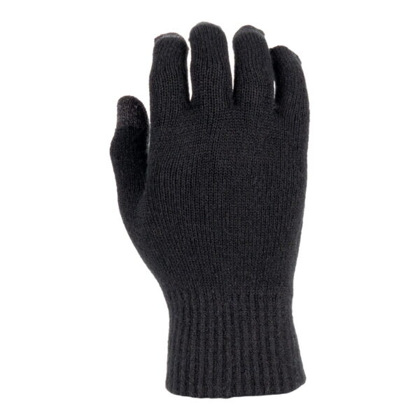 221211 Lichtgewicht handschoen touch De Lichtgewicht Handschoen Touch is de perfecte metgezel voor moderne avonturiers die altijd verbonden willen blijven, zelfs in koud weer. Wat deze handschoenen zo speciaal maakt, is dat de vingertoppen zijn ontworpen voor naadloze interactie met smartphones en tablets met touchscreen. Geen gedoe meer met het uittrekken van je handschoenen om je apparaat te bedienen - deze handschoenen laten je jouw technologie volledig benutten. Gemaakt van hoogwaardig 100% acrylic, zijn deze handschoenen dun en lichtgewicht, waardoor ze ideaal zijn voor dagelijks gebruik. Ze zijn ontworpen met geleidende vezels in de vingertoppen, zodat je moeiteloos kunt scrollen, tikken en swipen op je touchscreen-apparaten zonder dat je handen koud worden. De geribbelde manchet zorgt voor een goede pasvorm en voorkomt dat de handschoenen afglijden, zelfs tijdens actieve bezigheden. Verkrijgbaar in de klassieke kleur zwart en in verschillende maten (S/M-L/XL), zorgen deze handschoenen ervoor dat je stijlvol en comfortabel blijft, ongeacht de weersomstandigheden. Blijf verbonden en bescherm je handen tegen de kou met de Lichtgewicht Handschoen Touch - de perfecte combinatie van functionaliteit en comfort.