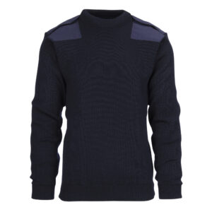 Commando trui wol fijn Blauw