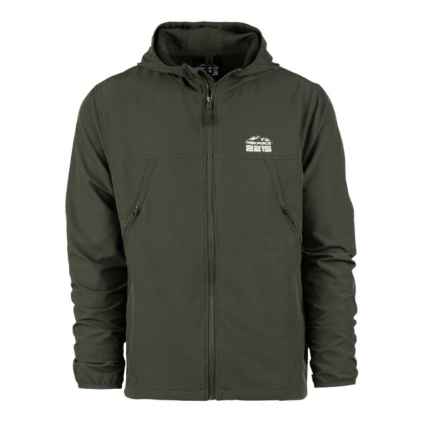 129875 TF 2215 Softshell Trail Jacket14 De TF-2215 Softshell Trail Jacket is een must-have voor iedereen met een actieve levensstijl en een liefde voor het buitenleven. Of je nu gaat wandelen, reizen, fietsen of gewoon geniet van de natuur, deze softshell jas biedt de perfecte combinatie van comfort, duurzaamheid en functionaliteit. Kenmerken: <ul> <li>Kwalitatieve SAB ritssluiting: De jas is voorzien van een hoogwaardige ritssluiting voor duurzaamheid en soepele werking.</li> <li>Capuchon met elastische sluiting: De verstelbare capuchon biedt bescherming tegen de elementen en kan strakker worden getrokken voor extra warmte en comfort.</li> <li>Elastische mouwsluitingen: Houd wind en regen buiten met elastische mouwsluitingen die perfect aansluiten op je polsen.</li> <li>Twee steekzakken met ritssluiting: Handige zakken om je handen warm te houden en om kleine benodigdheden veilig op te bergen.</li> <li>Verstelbaar koord aan de onderzijde: Pas de pasvorm van de jas aan naar wens en houd koude lucht buiten.</li> <li>Binnenzak: Een extra zak aan de binnenkant van de jas voor het veilig opbergen van waardevolle spullen.</li> <li>Gaatjes onder de oksel: Deze openingen zorgen voor ademend vermogen, zodat je comfortabel kunt blijven, zelfs tijdens intensieve activiteiten.</li> </ul> De ademende en waterdichte buitenlaag van de jas beschermt je tegen onverwachte weersomstandigheden en houdt je droog, zelfs in een regenbui. Het is de ideale metgezel voor buitenactiviteiten in alle seizoenen. Kortom, de TF-2215 Softshell Trail Jacket is ontworpen voor avonturiers die graag genieten van de schoonheid van de natuur, zonder concessies te doen aan comfort en bescherming. Kies voor kwaliteit en functionaliteit met deze softshell jas.