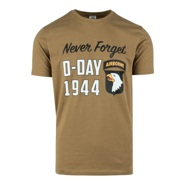 133623 T shirt D Day 19441 Eer de geschiedenis met het T-shirt D-Day 1944. Comfortabel, van sterke kwaliteit en perfect passend, gemaakt van 100% katoen. Bestel nu en draag de herinnering met stijl. Verkrijgbaar in Groen en Coyote. <a title="Maattabel" href="https://dump.dev.newagents.nl/wp-content/uploads/2024/01/133623-T-shirt-D-Day-1944-maattabel.pdf" target="_blank" rel="noopener noreferrer"><button><span style="color: #ef471f; font-size: medium;"><strong>Maattabel</strong></span></button></a>