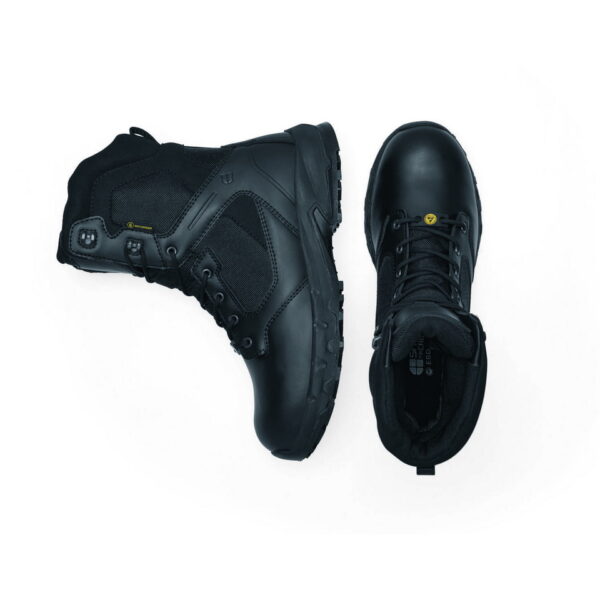 231307 SFC Darver Defense Tactical boots 06 ESD10 De SFC Darver Defense Tactical Boots (O6 ESD) zijn ontworpen voor maximale prestaties in tactische situaties. Met een waterafstotend ontwerp, uitneembare dempende binnenzool en unieke antislip zool, bieden deze boots comfort en bescherming op hoog niveau. Bestel nu voor betrouwbare tactical boots! Raadpleeg de spec/tech sheet voor meer informatie. <a title="Maattabel" href="https://dump.dev.newagents.nl/wp-content/uploads/2024/01/231307-SFC-Darver-Defense-Tactical-boots-06-ESD16.pdf" target="_blank" rel="noopener noreferrer"><button><span style="color: #ef471f; font-size: medium;"><strong>Spec/Tech sheet</strong></span></button></a>