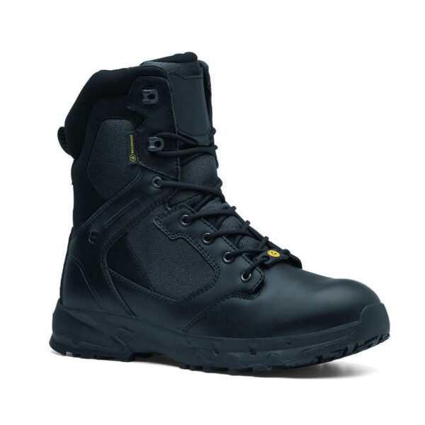 231307 SFC Darver Defense Tactical boots 06 ESD4 De SFC Darver Defense Tactical Boots (O6 ESD) zijn ontworpen voor maximale prestaties in tactische situaties. Met een waterafstotend ontwerp, uitneembare dempende binnenzool en unieke antislip zool, bieden deze boots comfort en bescherming op hoog niveau. Bestel nu voor betrouwbare tactical boots! Raadpleeg de spec/tech sheet voor meer informatie. <a title="Maattabel" href="https://dump.dev.newagents.nl/wp-content/uploads/2024/01/231307-SFC-Darver-Defense-Tactical-boots-06-ESD16.pdf" target="_blank" rel="noopener noreferrer"><button><span style="color: #ef471f; font-size: medium;"><strong>Spec/Tech sheet</strong></span></button></a>