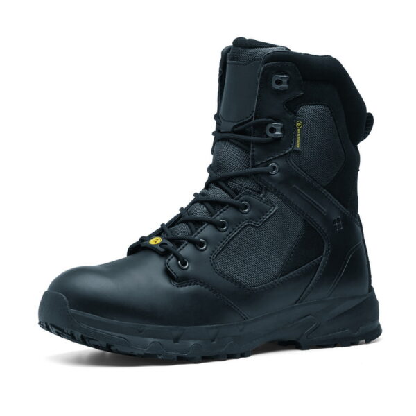 231307 SFC Darver Defense Tactical boots 06 ESD5 De SFC Darver Defense Tactical Boots (O6 ESD) zijn ontworpen voor maximale prestaties in tactische situaties. Met een waterafstotend ontwerp, uitneembare dempende binnenzool en unieke antislip zool, bieden deze boots comfort en bescherming op hoog niveau. Bestel nu voor betrouwbare tactical boots! Raadpleeg de spec/tech sheet voor meer informatie. <a title="Maattabel" href="https://dump.dev.newagents.nl/wp-content/uploads/2024/01/231307-SFC-Darver-Defense-Tactical-boots-06-ESD16.pdf" target="_blank" rel="noopener noreferrer"><button><span style="color: #ef471f; font-size: medium;"><strong>Spec/Tech sheet</strong></span></button></a>