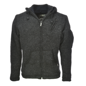 Herenvest Tim WJK 1323 Pure Wool - Antraciet