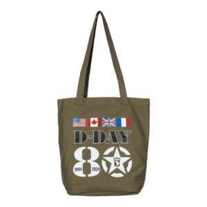 Canvas draagtas D-Day 44 vlaggen