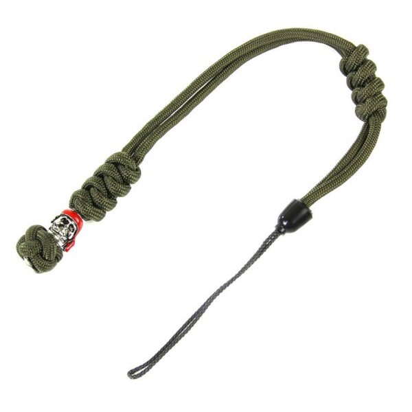 Knife cord with kevlar cord 2 De Knife cord met kevlar cord #2 is gemaakt van 100% nylon en biedt duurzaamheid en veelzijdigheid voor outdoor avonturen.