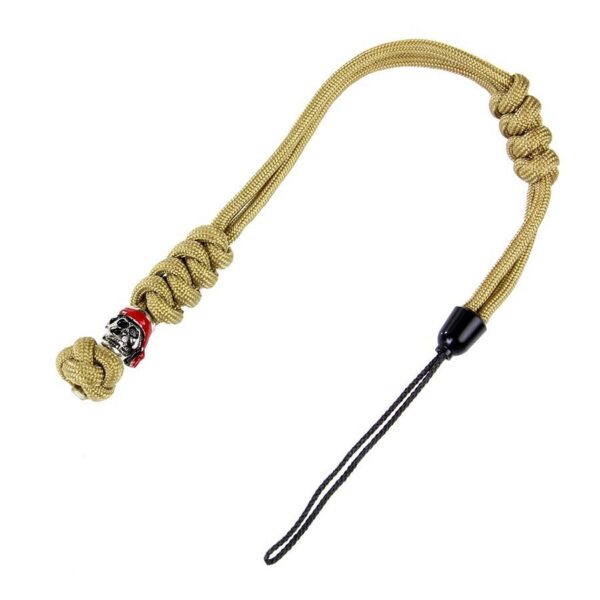 Knife cord with kevlar cord 21 De Knife cord met kevlar cord #2 is gemaakt van 100% nylon en biedt duurzaamheid en veelzijdigheid voor outdoor avonturen.