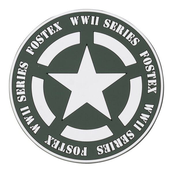 PVC Onderzetter Fostex WWII Series De PVC Onderzetter Fostex WWII Series combineert stijl met functionaliteit. Gemaakt van duurzaam PVC/vinyl, biedt deze onderzetter niet alleen bescherming voor je tafel, maar voegt ook een vleugje historische flair toe.