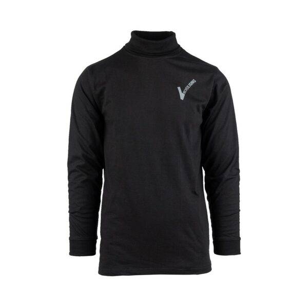 T shirt beveiliging V logo lange mouw Het Longsleeve Beveiligingsshirt biedt comfort en bescherming voor beveiligingspersoneel in alle weersomstandigheden. Gemaakt van duurzaam 100% katoen/elastaan en getest onder extreme omstandigheden, garandeert dit shirt optimale warmte en bescherming tegen de kou. Met een creatief V-logo op de borst en het woord 'security' op de rug gedrukt, combineert dit shirt stijl en functionaliteit voor een professionele uitstraling.
