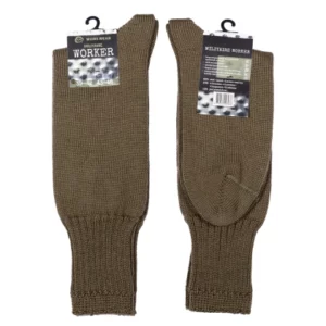 Militaire Sok Olive Top Kwaliteit 60% WOL!