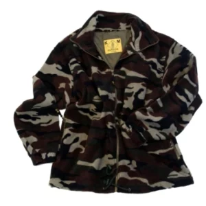 Camouflage Fleece Vest KM Military - Woodland