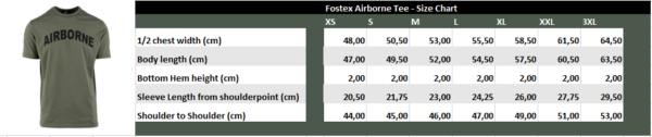 Premium T shirt 101st Airborne Fostex maattabel Het Premium 101st Airborne T-shirt combineert comfort, duurzaamheid en een unieke stijl. Gemaakt van 100% BCI-katoen, voelt dit T-shirt zacht aan en biedt het langdurig draagplezier. Door de garment dye behandeling krijgt het T-shirt een vintage uitstraling, waarbij subtiele kleur- en schaduwvariaties ontstaan. Dit maakt elk shirt uniek en geeft het een authentieke, doorleefde look. Het shirt is bovendien voorzien van geborduurde emblemen op de mouw, wat zorgt voor een stoere, militaire uitstraling met een washed effect. Met een kwaliteit van 240GSM is het T-shirt stevig en perfect voor dagelijks gebruik, terwijl het speciale verfproces zorgt voor een onderscheidend karakter. <a title="Maattabel" href="https://dump.dev.newagents.nl/wp-content/uploads/2024/08/Premium-T-shirt-101st-Airborne-Fostex-maattabel.png" target="_blank" rel="noopener noreferrer"><button><span style="color: #ef471f;font-size: medium"><strong>Maattabel</strong></span></button></a>