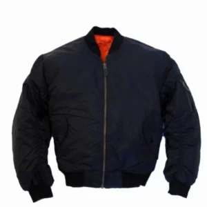 MA-1 Flightjacket Bomberjack Classic KM Military - Zwart