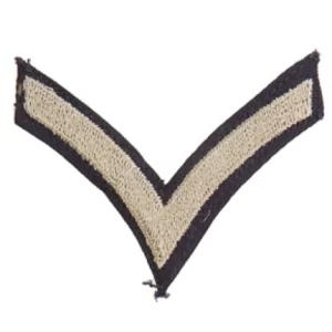 Badge Opstikbaar Militaire Rang Streep