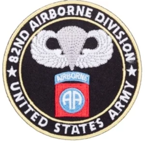 Badge Opstrijkbaar 82nd Airborne Division