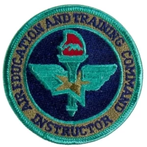 Badge Opstrijkbaar Instructor Air Training Command