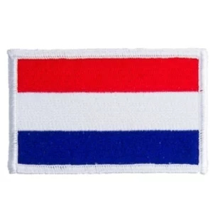 Badge Opstrijkbaar / Nederlandse Vlag