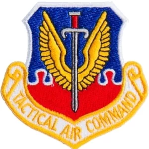 Badge Opstrijkbaar Tactical Air Command