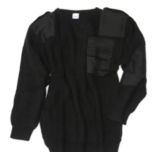 Commando Pullover Black 100% Acryl KM Military