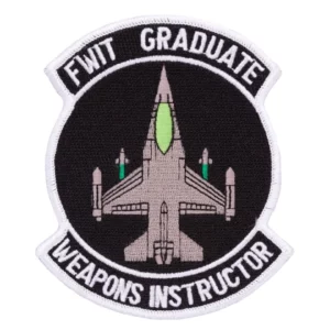 Badge Opstrijkbaar FWIT Graduate Weapons Instructor