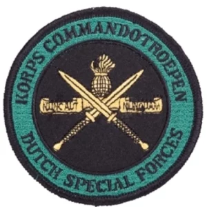 Badge Opstrijkbaar Korps Commandotroepen
