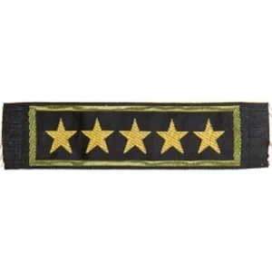 Badge Opstikbaar 5 Sterren US Army
