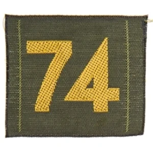 Badge Opstikbaar 74e Eenheid US Army