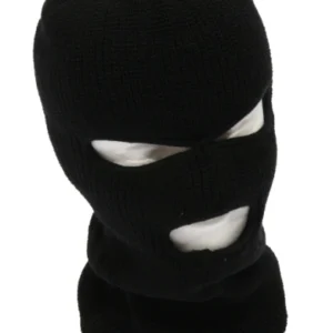 Balaclava Zwart (3 Gaats)