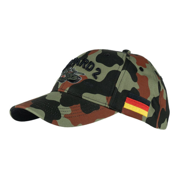 Baseball Cap Leopard 2 tank De <strong>Baseball Cap Leopard 2 tank</strong> is een must-have voor iedere tankliefhebber en militaire geschiedenisliefhebber. Deze cap is ontworpen als eerbetoon aan de <strong>Leopard 2</strong>, een gerenommeerde Duitse gevechtstank die in 1979 in gebruik werd genomen als opvolger van de originele Leopard tank.