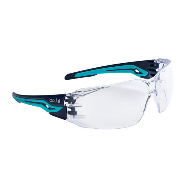 Bolle silex bril SILEXPSI clear 40 De Bollé SILEX (SILEXPSI) biedt een innovatieve combinatie van comfort en bescherming dankzij de FLEX 160°-technologie. Deze bril zorgt voor een perfecte pasvorm en flexibiliteit zonder drukpunten, dankzij de bi-materiaal poten. Met een panoramisch zicht en ultra-omhullende bescherming is de SILEX geschikt voor diverse industrieën zoals bouw, automotive, mijnbouw, logistiek en productieomgevingen. Dit alles met behoud van functionaliteit, comfort en stijl tegen een scherpe prijs.