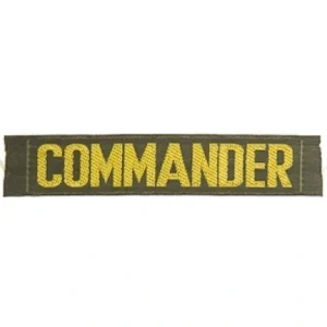 Badge Opstikbaar Commander (US Army)