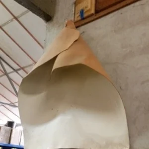Huiden Leer Blank Gecoat