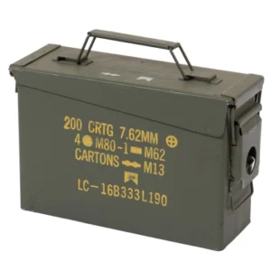 Munitie Kistje Kaliber .30 / 7.62mm, Origineel USA Army