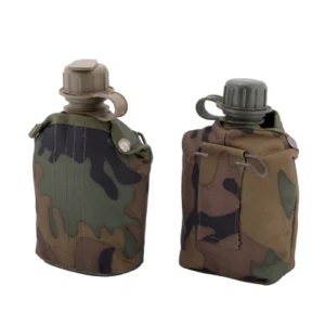 Veldfles Origineel KL Voorzien van Camo Hoesje - Gebruikt