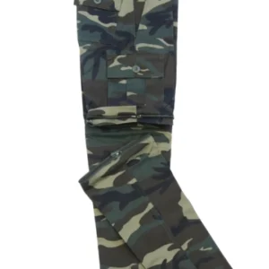 Camouflagebroek Junior Afritsbaar KM Military - Woodland