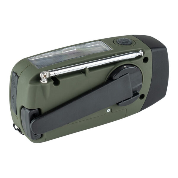 Fosco Noodradio2 De <strong>Fosco Noodradio</strong> is een onmisbare metgezel voor <strong>outdoor avonturiers</strong> en een ideale aanvulling op je uitrusting tijdens het kamperen of noodsituaties. Deze compacte en veelzijdige noodradio combineert functionaliteit met robuustheid en biedt alles wat je onderweg nodig hebt. Met handige functies zoals een <strong>LED-zaklamp</strong>, een <strong>FM/AM-radio</strong>, en een <strong>SOS-alarm</strong>, ben je altijd voorbereid, zelfs in onverwachte omstandigheden. Deze noodradio onderscheidt zich door zijn <strong>multifunctionele oplaadopties</strong>. Of je nu kiest voor <strong>handzwengel-opladen</strong>, <strong>zonne-energie</strong>, of een snelle oplaadbeurt via <strong>USB-C</strong>, je kunt erop vertrouwen dat je nooit zonder stroom zit. Bovendien is de <strong>flitsers-noodoplaadfunctie</strong> ideaal om je mobiele telefoon van energie te voorzien als dat nodig is. De Fosco Noodradio is <strong>IPX3 waterdicht</strong>, wat betekent dat hij spatwaterbestendig is en geschikt voor gebruik in lichte regen of vochtige omstandigheden. Met een maximaal vermogen van <strong>1,5 W</strong> biedt hij betrouwbare prestaties in compacte vorm. <ul> <li><a href="https://dump.dev.newagents.nl/wp-content/uploads/2024/11/Fosco-Noodradio-spec-sheet.pdf" target="_blank" rel="noopener">SpecSheet</a></li> <li><a href="https://dump.dev.newagents.nl/wp-content/uploads/2024/11/Fosco-Noodradio-CE-certificaat.pdf" target="_blank" rel="noopener">CE-Certificaat</a></li> </ul>